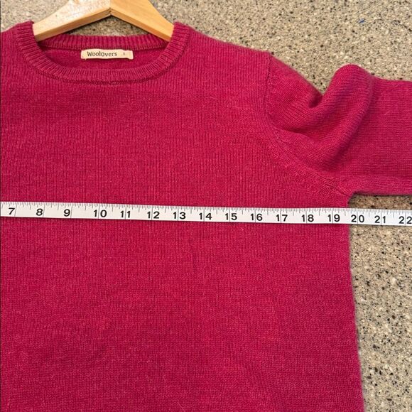 WOOLOVERS Lambswool Crewneck Pullover Sweater - Picture 8 of 9